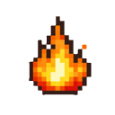 Flame enchantment icon